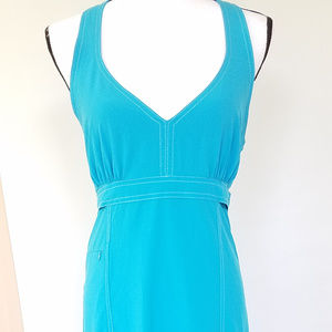 Athleta Dress Size 10T Blue Halter See measurement